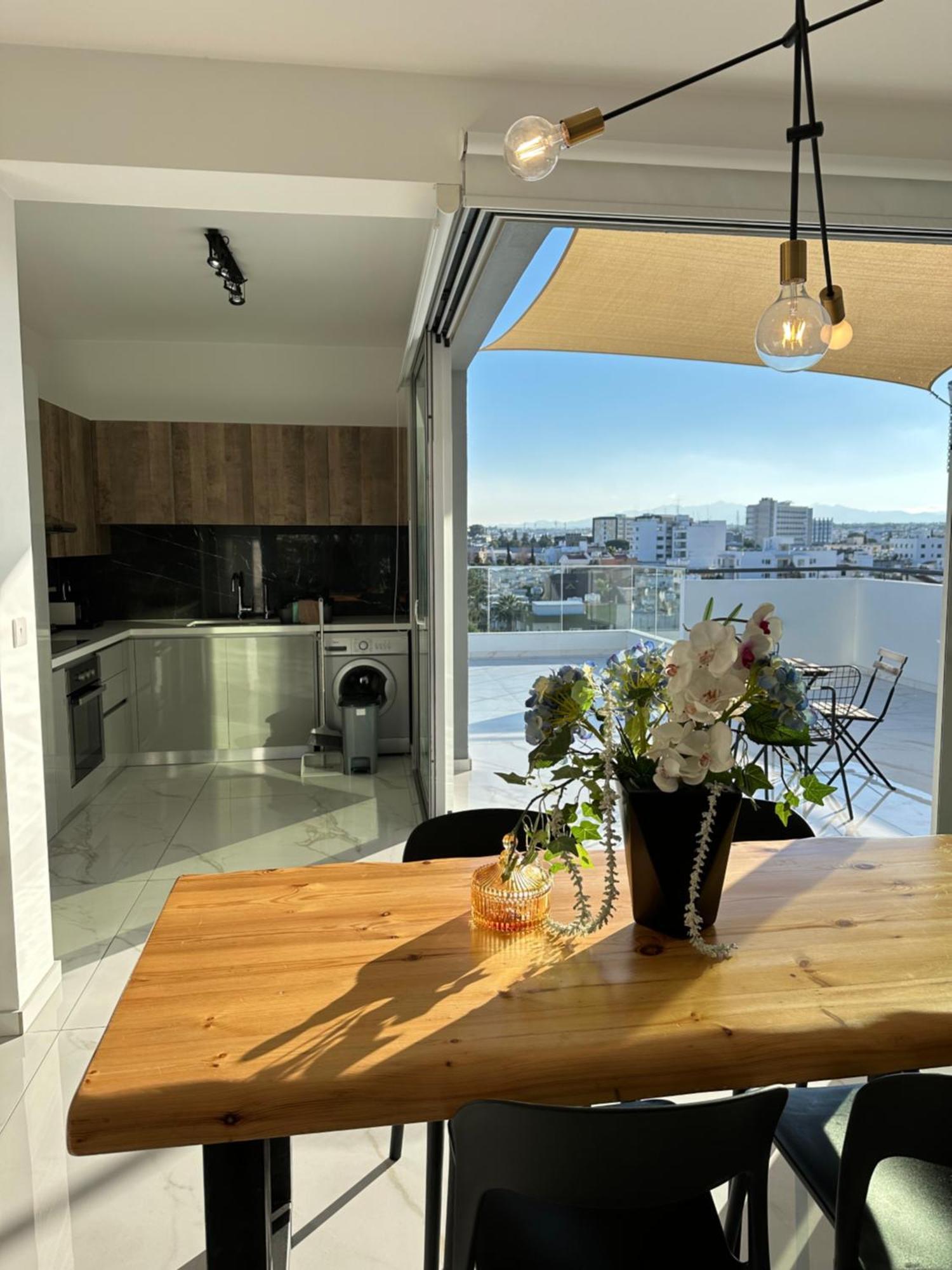 Luxury City Penthouse-Panoramic View-Near Unic Nicosia Exterior foto